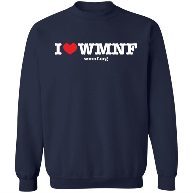 Seven Day Fund Drive I Love WMNF T Shirt Seven Day Fund Drive I Love WMNF T Shirt