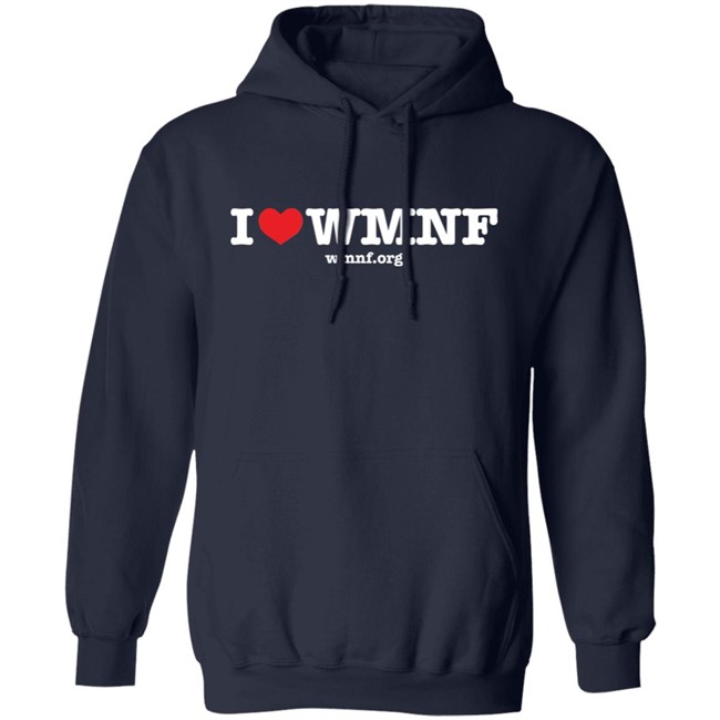 Seven Day Fund Drive I Love WMNF T Shirt Seven Day Fund Drive I Love WMNF T Shirt