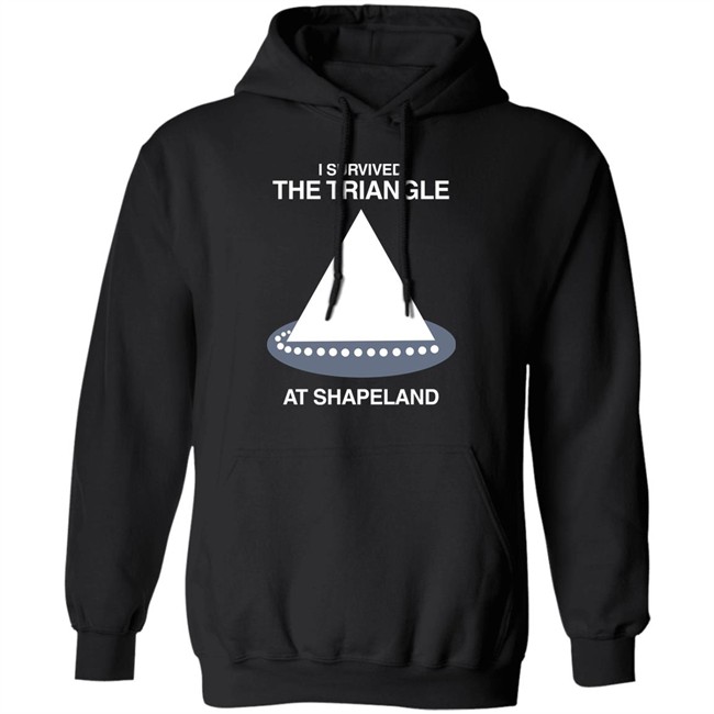 Len Testa I Survived The Triangle At Shapeland Shirt Len Testa I Survived The Triangle At Shapeland Shirt