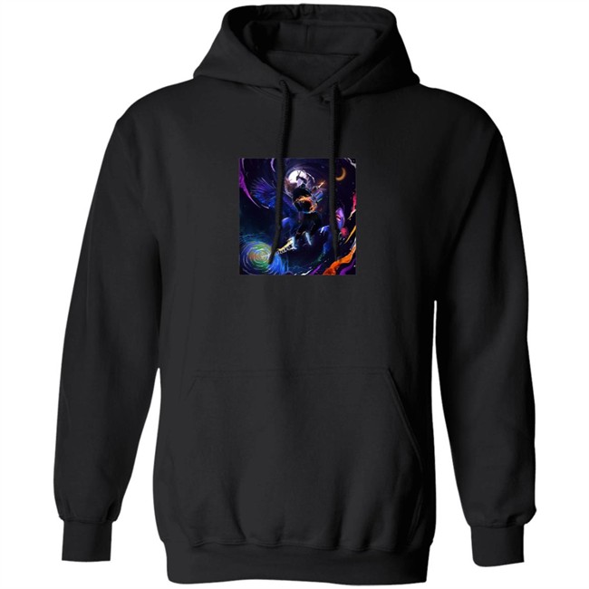 Neon Shark Album Hoodie 1400 Club