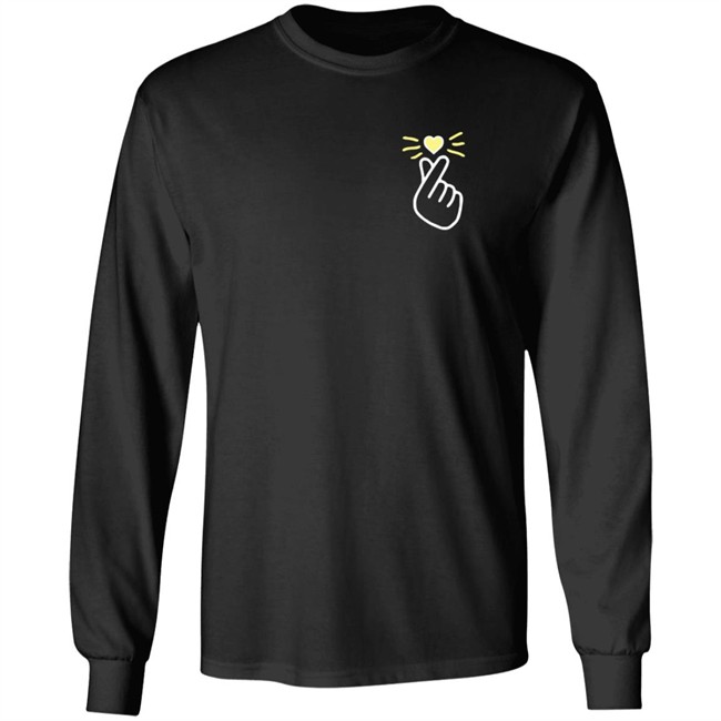Girbeagly Finger Heart Hoodie Girbeagly Finger Heart Hoodie
