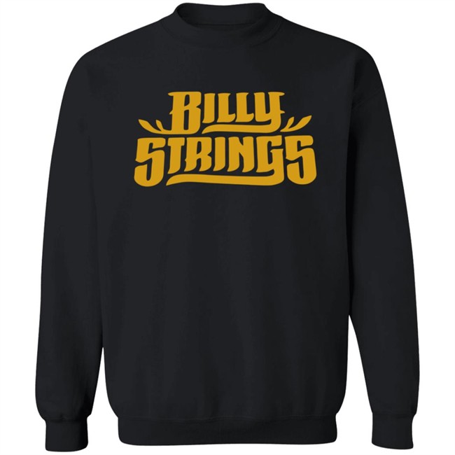 Billy Strings Gold Logo T Shirt Billy Strings Gold Logo T Shirt