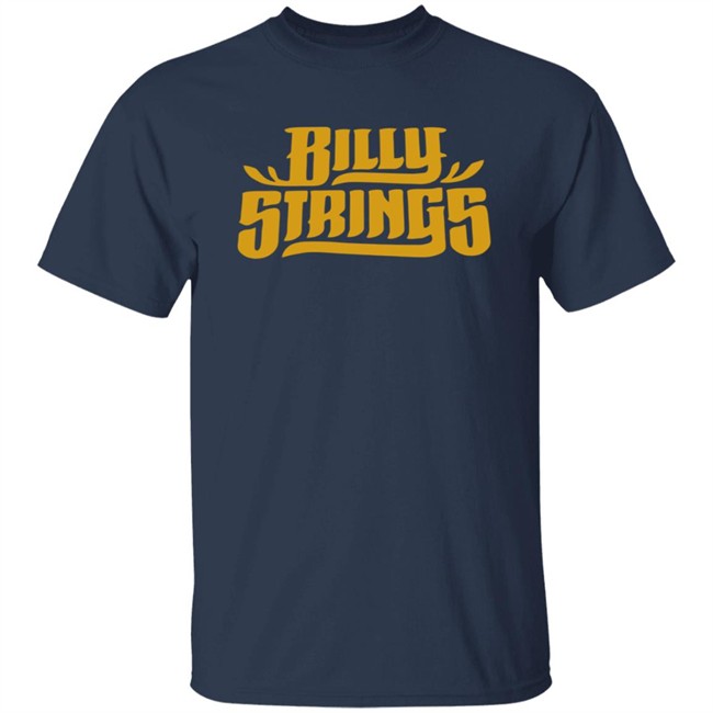 Billy Strings Gold Logo T Shirt Billy Strings Gold Logo T Shirt