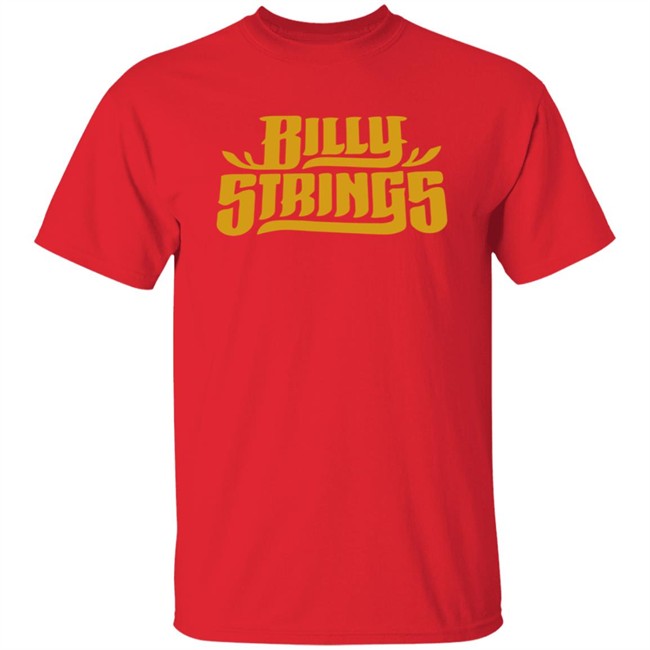 Billy Strings Gold Logo T Shirt Billy Strings Gold Logo T Shirt
