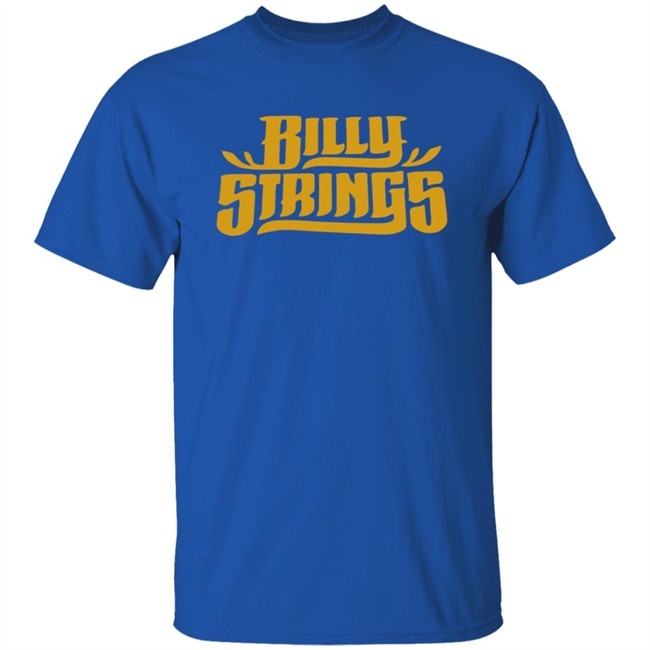 Billy Strings Gold Logo T Shirt Billy Strings Gold Logo T Shirt