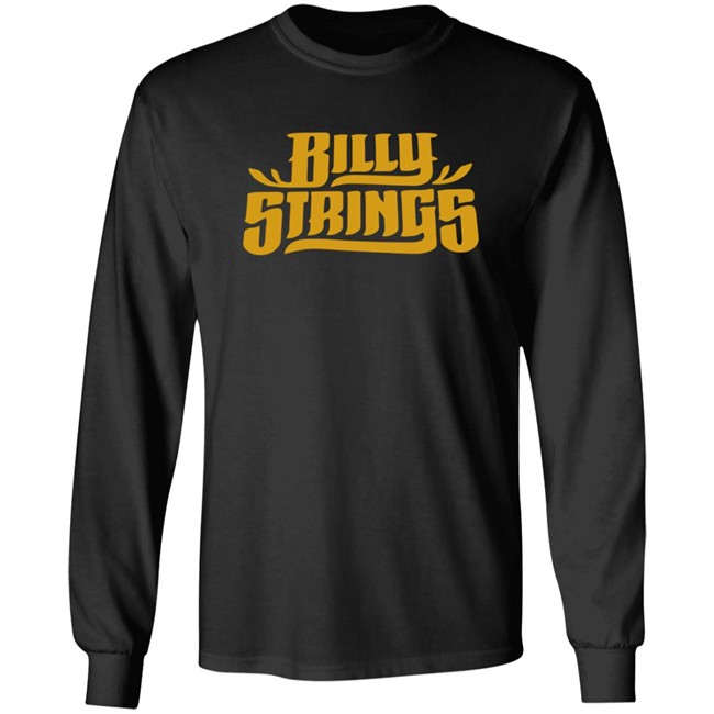 Billy Strings Gold Logo T Shirt Billy Strings Gold Logo T Shirt