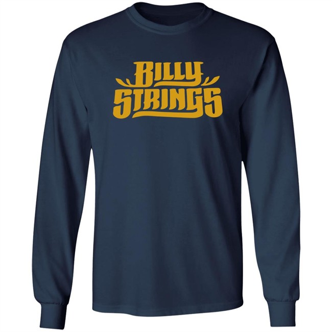 Billy Strings Gold Logo T Shirt Billy Strings Gold Logo T Shirt