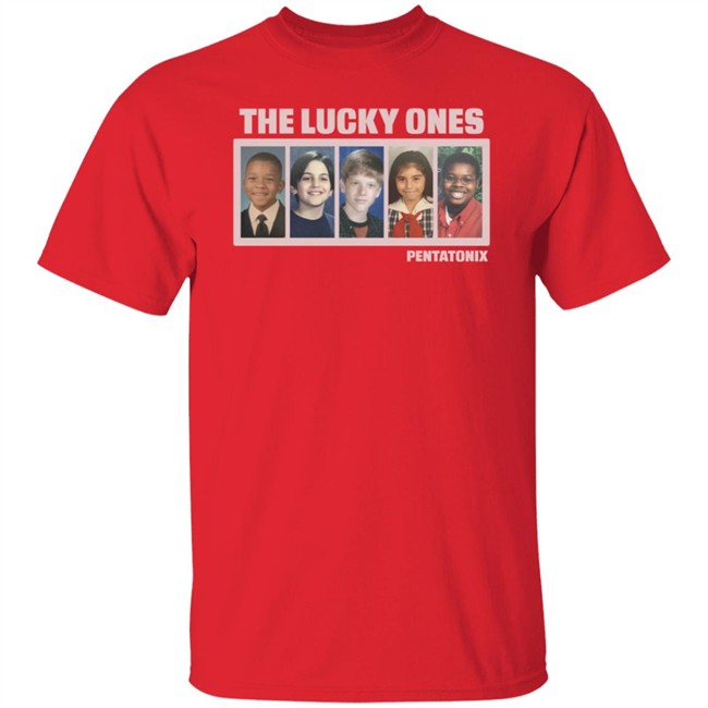 The Lucky Ones Yearbook Pentatonix Tee Shirt The Lucky Ones Yearbook Pentatonix Tee Shirt