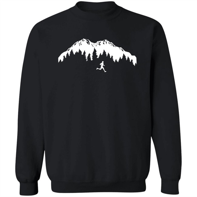Trail Runner In The Mountains Running Tee Shirt Trail Runner In The Mountains Running Tee Shirt
