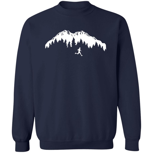 Trail Runner In The Mountains Running Tee Shirt Trail Runner In The Mountains Running Tee Shirt