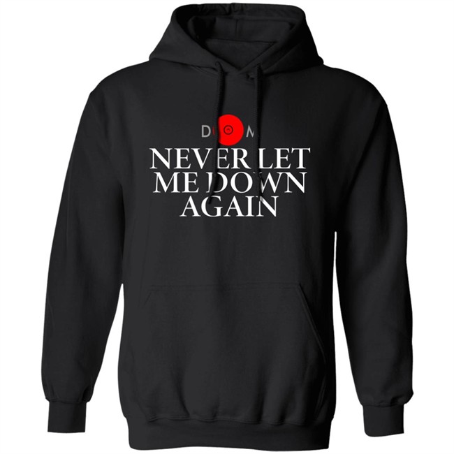 Never Let Me Down Again DM white logo Shirt Matt Pinfield Never Let Me Down Again DM white logo Shirt Matt Pinfield