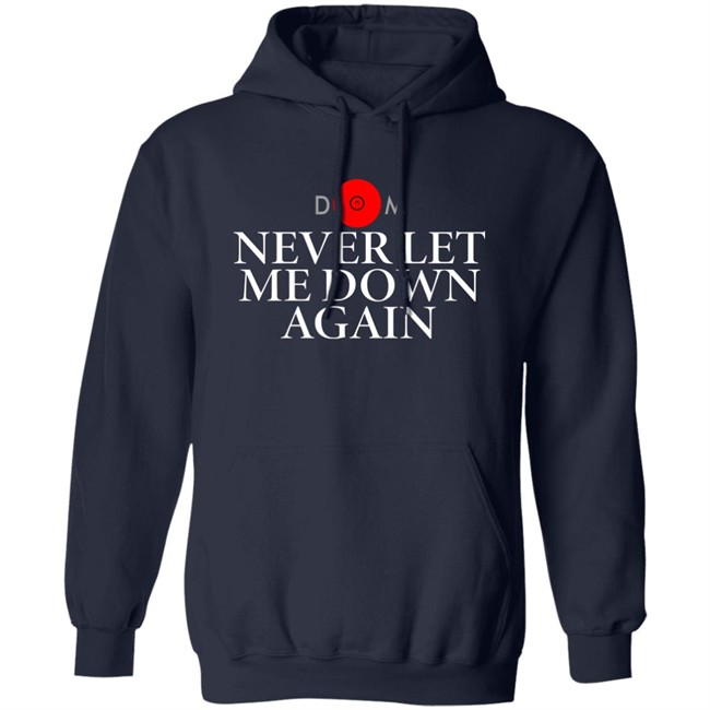 Never Let Me Down Again DM white logo Shirt Matt Pinfield Never Let Me Down Again DM white logo Shirt Matt Pinfield