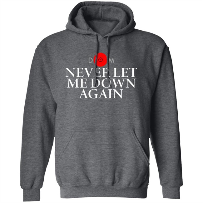 Never Let Me Down Again DM white logo Shirt Matt Pinfield Never Let Me Down Again DM white logo Shirt Matt Pinfield