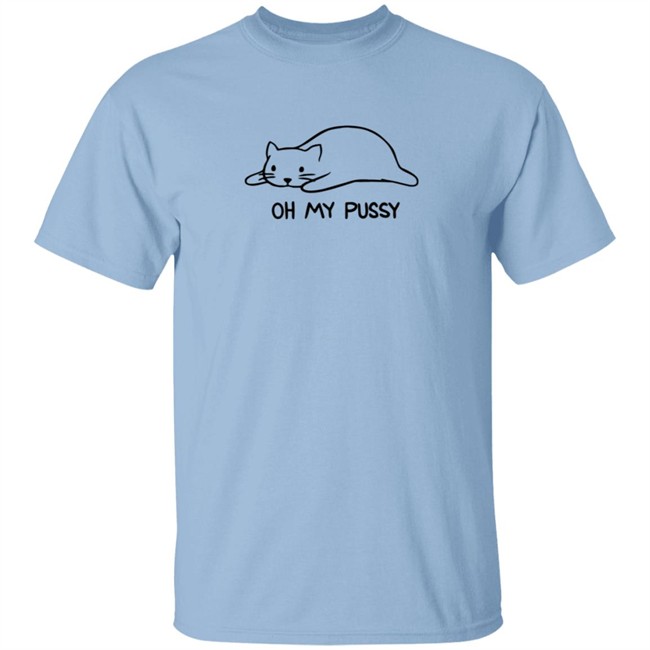 Danny Duncan Merch Oh My Pussy Grey Tee Danny Duncan Merch Oh My Pussy Grey Tee