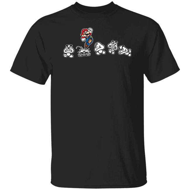 Nintendo Merch Super Mario And Goombas T Shirt Nintendo Merch Super Mario And Goombas T Shirt