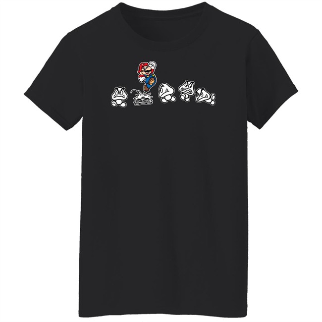 Nintendo Merch Super Mario And Goombas T Shirt Nintendo Merch Super Mario And Goombas T Shirt