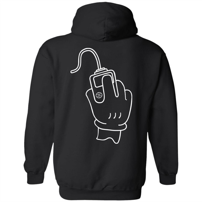 G Jones Merch Illusoryos Black Hoodie