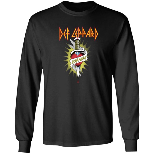 Def Leppard Love Bites Long Sleeve Shirt