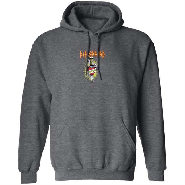Def Leppard Love Bites Hoodie Def Leppard Love Bites Hoodie