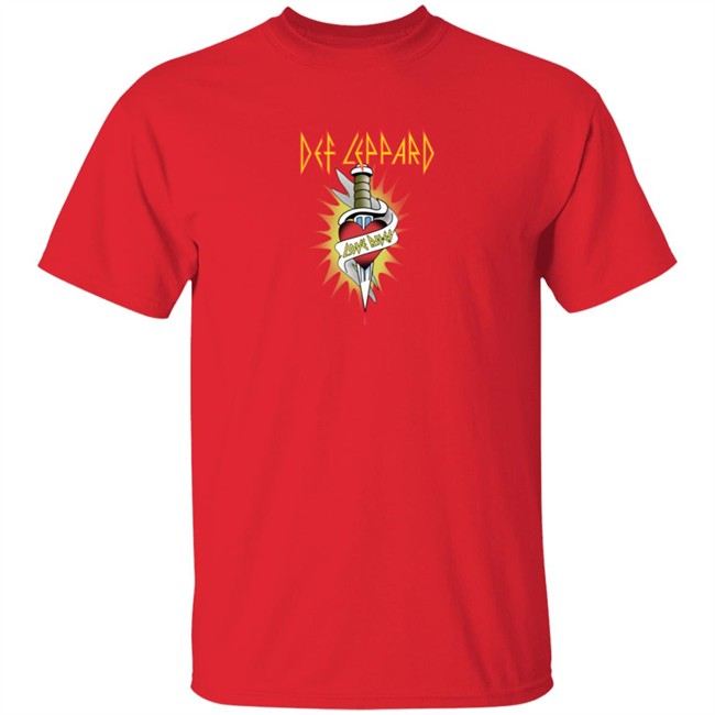 Def Leppard Love Bites Hoodie Def Leppard Love Bites Hoodie