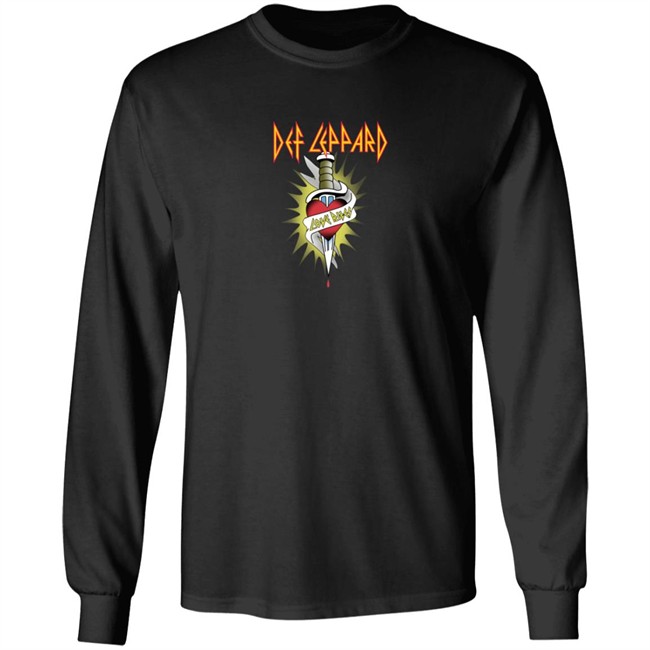 Def Leppard Love Bites Hoodie Def Leppard Love Bites Hoodie