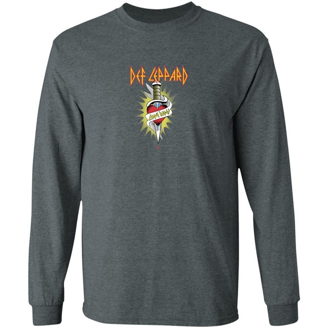 Def Leppard Love Bites Hoodie Def Leppard Love Bites Hoodie
