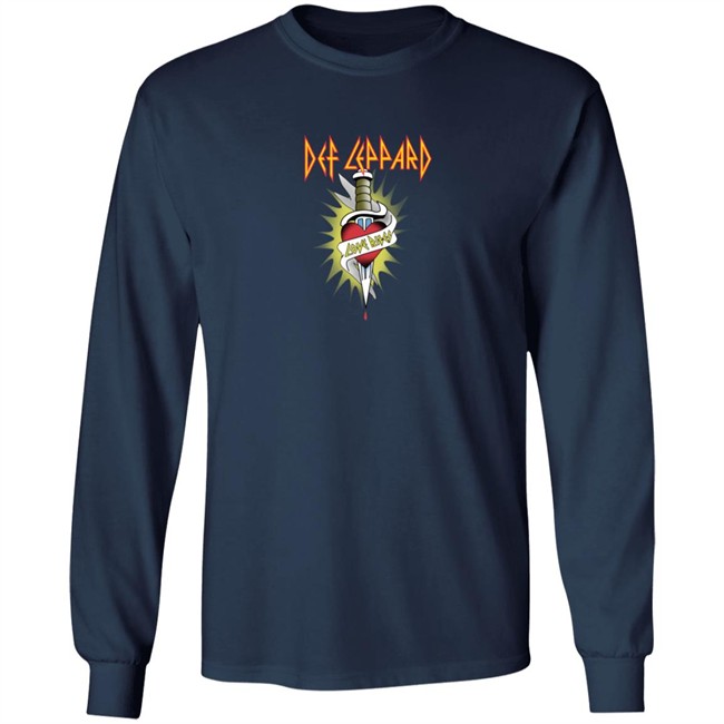 Def Leppard Love Bites Hoodie Def Leppard Love Bites Hoodie