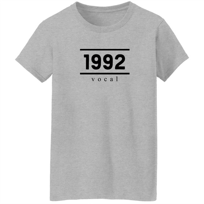 Five Oh Six 1992 Vocal Exo 10Th Anniversary Shirt Five Oh Six 1992 Vocal Exo 10Th Anniversary Shirt