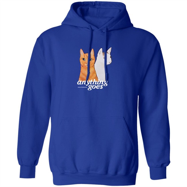 Anything Goes Emma Chamberlain Merch Anything Goes Cats Crewneck Sweatshirt Anything Goes Emma Chamberlain Merch Anything Goes Cats Crewneck Sweatshirt