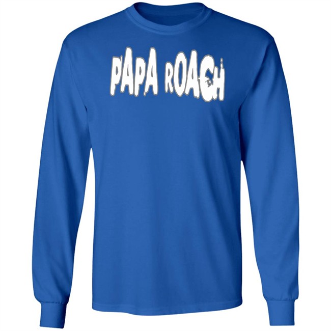 Papa Roach Merch Bootleg Logo Tee Shirt Papa Roach Merch Bootleg Logo Tee Shirt