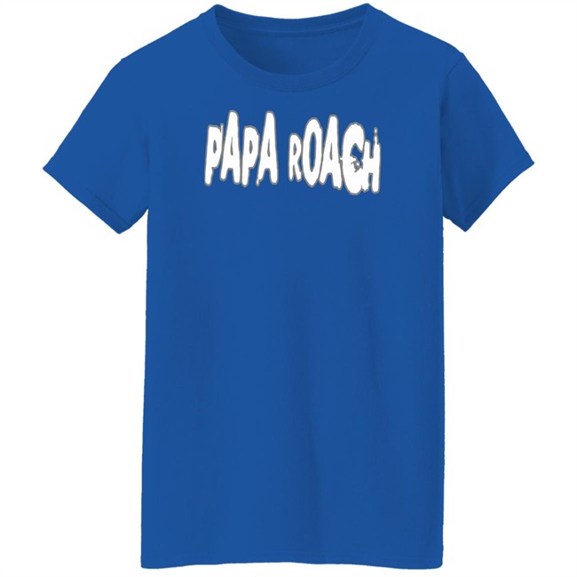 Papa Roach Merch Bootleg Logo Tee Shirt Papa Roach Merch Bootleg Logo Tee Shirt