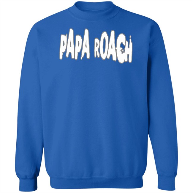 Papa Roach Merch Bootleg Logo Tee Shirt Papa Roach Merch Bootleg Logo Tee Shirt