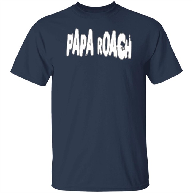 Papa Roach Merch Bootleg Logo Tee Shirt Papa Roach Merch Bootleg Logo Tee Shirt