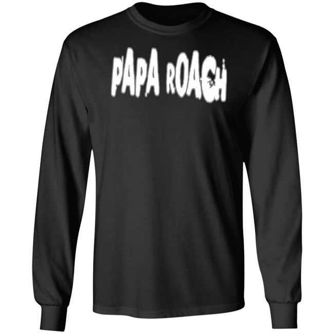 Papa Roach Merch Bootleg Logo Tee Shirt Papa Roach Merch Bootleg Logo Tee Shirt