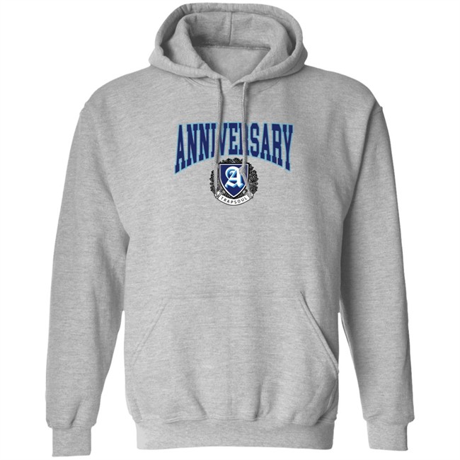 Deluxe Anniversary White Varsity T Shirt Deluxe Anniversary White Varsity T Shirt