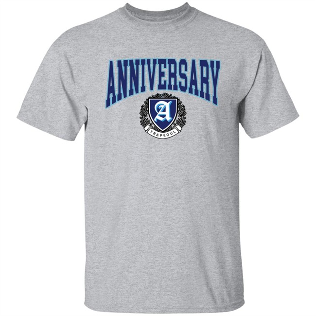 Deluxe Anniversary White Varsity T Shirt Deluxe Anniversary White Varsity T Shirt