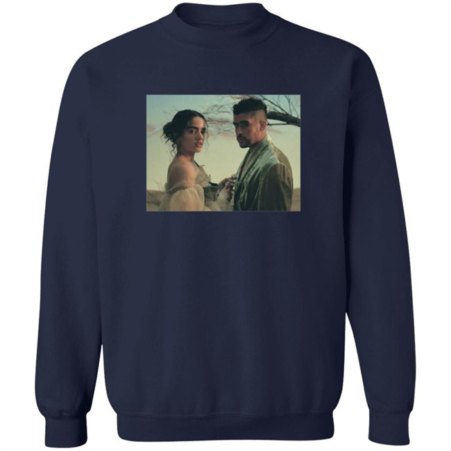 Bad Bunny And Rosalia Hoodie Bad Bunny And Rosalia Hoodie