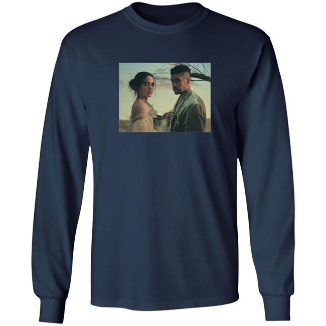 Bad Bunny And Rosalia Hoodie Bad Bunny And Rosalia Hoodie