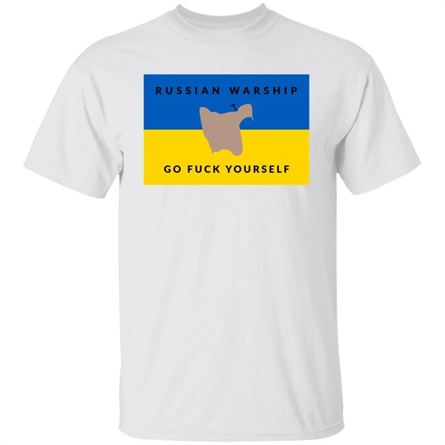 Russian Warship Go Fuck Yourself Shirt