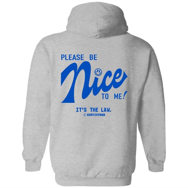 Kurtistown Please Be Nice To Me White Tee Kurtistown Please Be Nice To Me White Tee