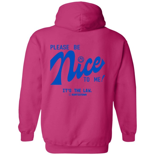 Kurtistown Please Be Nice To Me White Tee Kurtistown Please Be Nice To Me White Tee