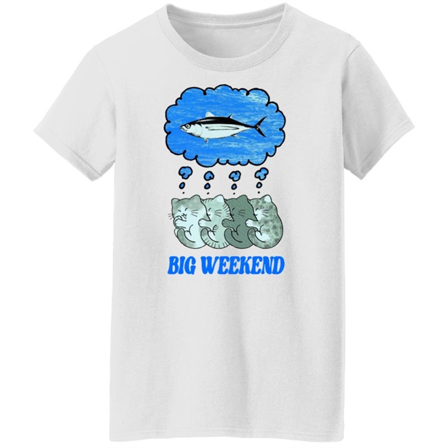 Paperbeatsscissors Big Weekend Cats Dreaming Shirt Paperbeatsscissors Big Weekend Cats Dreaming Shirt