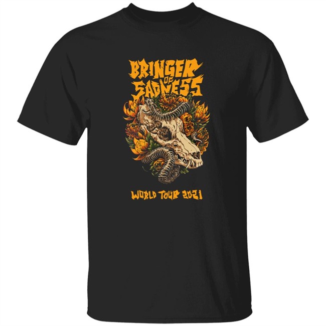 Philip Defranco Bringer Of Sadness World Tour 2021 T Shirt Bringer Of Sadness World Tour 2021 Shirts