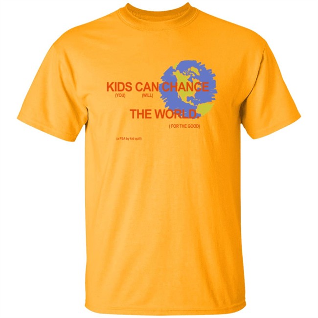 Kid Quill Merch Change The World Shirt Kid Quill Merch Change The World Shirt