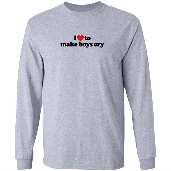 Adoreschoni I Love To Make Boys Cry T Shirt Adoreschoni I Love To Make Boys Cry T Shirt