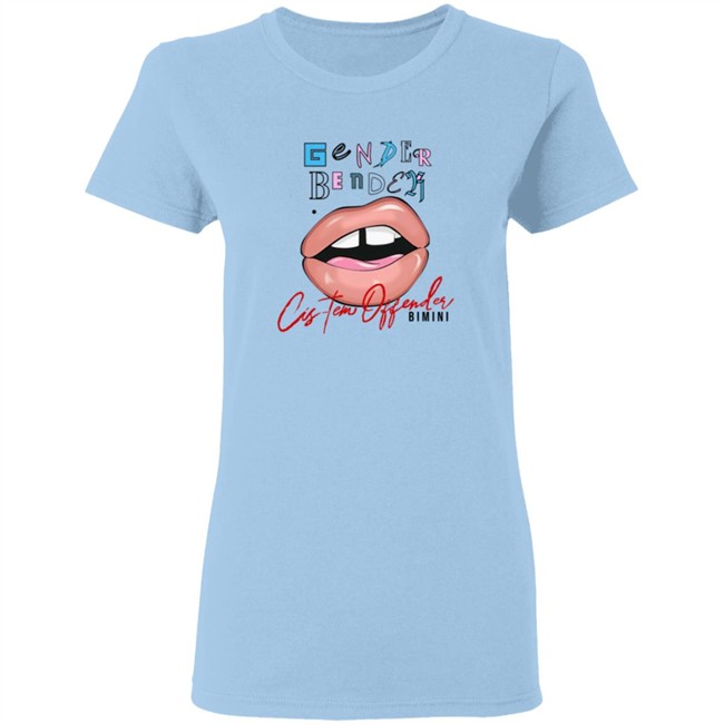 Bimini Store Gender Bender White T Shirt Bimini Store Gender Bender White T Shirt