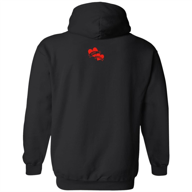 Yung Blud Store Stay Weird Sweatshirt Stay Weird Horn Hoodie Black Yung Blud Store Stay Weird Sweatshirt Stay Weird Horn Hoodie Black