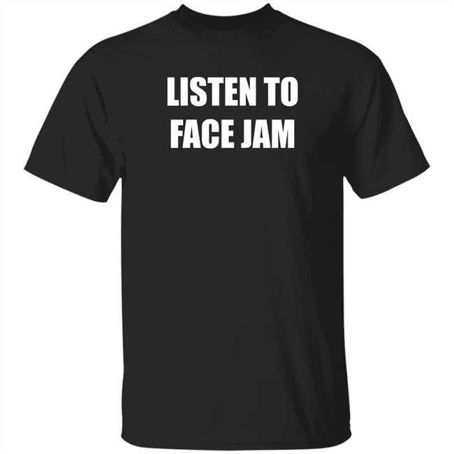 Rooster Teeth Store Face Jam Listen To Face Jam Shirt
