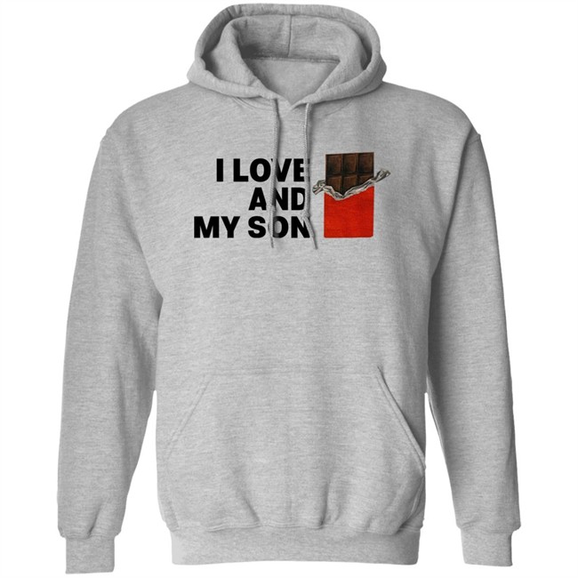 I Love Chocolate And My Son Shirt Comic Sans Galore I Love Chocolate And My Son Shirt Comic Sans Galore