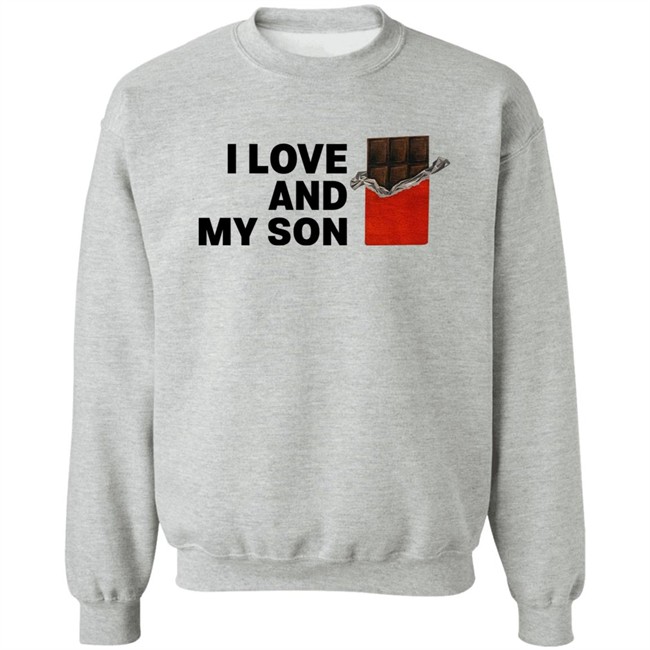 I Love Chocolate And My Son Shirt Comic Sans Galore I Love Chocolate And My Son Shirt Comic Sans Galore